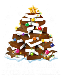 Snow Is Falling Books Are Calling Christmas Tree Books Lover Gift Bumper Sticker