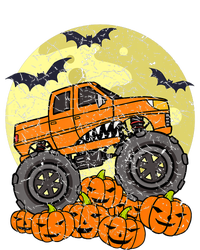 Monster Truck Halloween Jack O Lantern Moon Pumpkin Short Acrylic Beanie