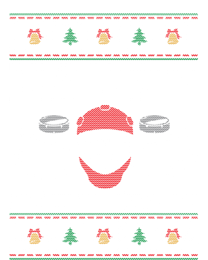 Happy Hockeydays Ugly Christmas Funny Hockey Xmas Gift Meaningful Gift T-Shirt