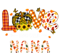 Love Being Called Nana Leopard Plaid Pumpkin Thanksgiving Gift Hoodie