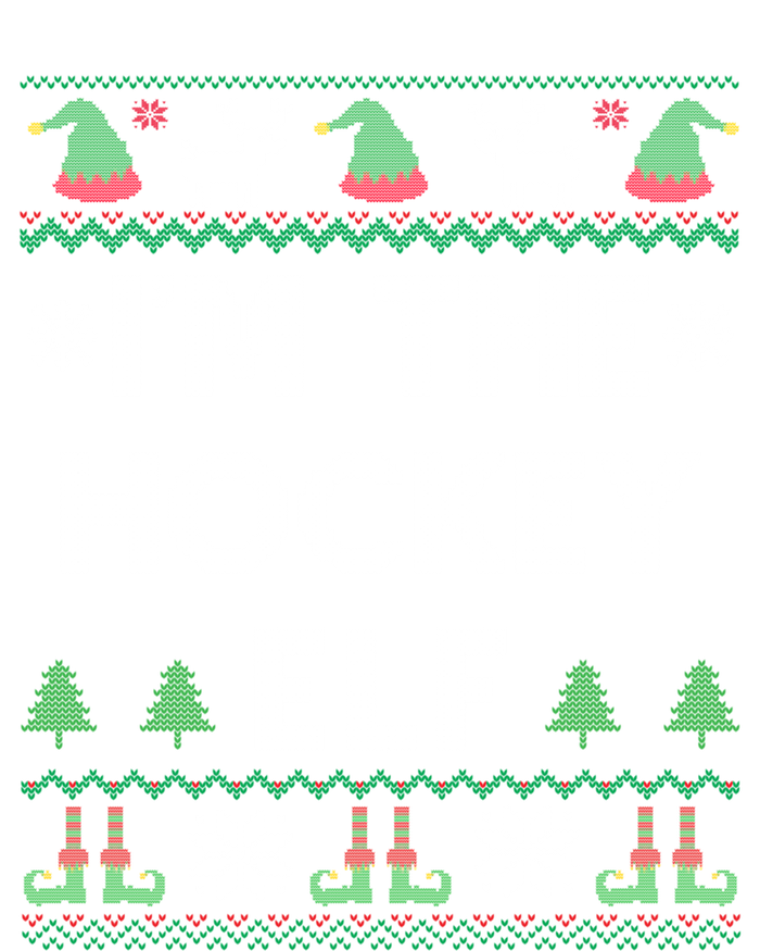 Hockey Elf Ugly Christmas Cool Gift Ladies Essential Flowy Tank