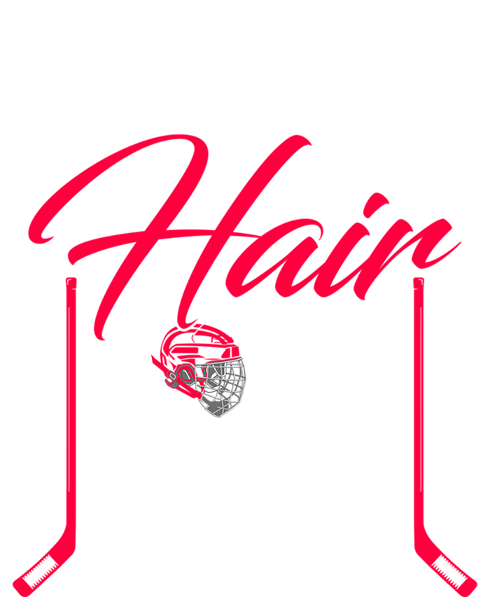 Hockey Hair Dont Care Funny Goalie Ice Sport Gift 16 in Basic Backpack