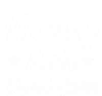 Hockey Hair Dont Care Funny Ice Hockey Player Gift Meaningful Gift Kids T-Shirt