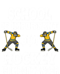 Hockey Is Importanter Funny School Saying Funny Gift Bzr Meaningful Gift Kids Long Sleeve Shirt