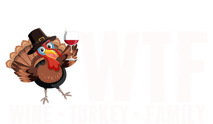 Wine Turkey Family Wtf Thanksgiving Day Funny Funny Gift Insulated Varsity Jacket