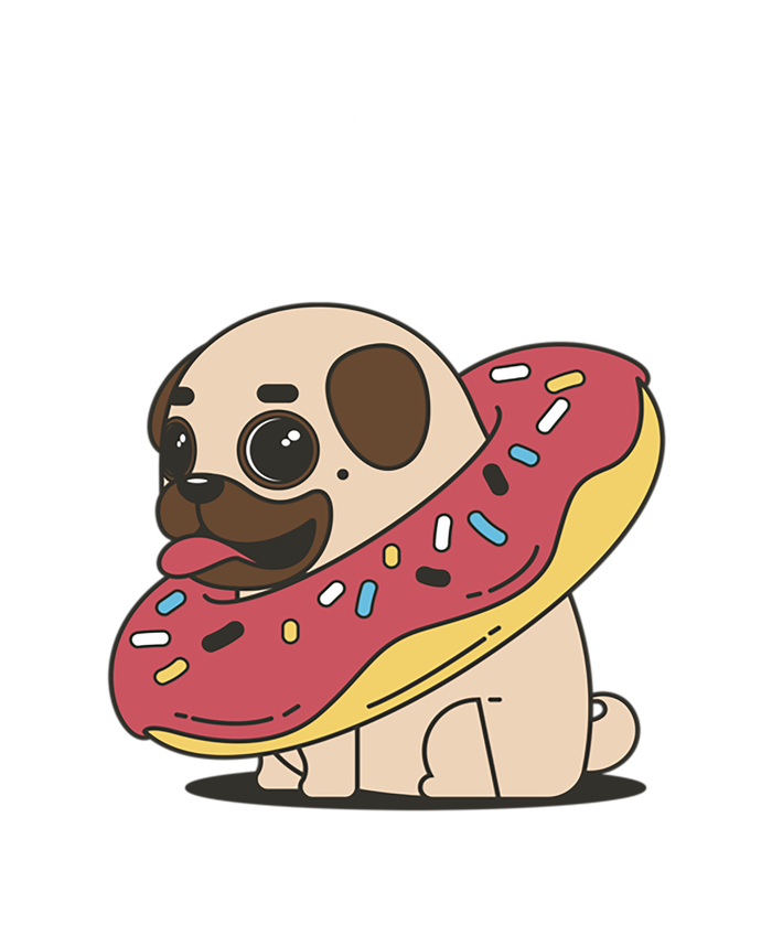 I Licked It So Its Mine Pug With A Doughnut Gift Tall Sweatshirt