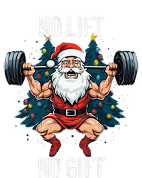 No Lift No Gift Santa Claus Christmas Gym Bodybuilding Poster