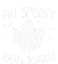 One Spooky Social Worker Ghost Halloween Tall Hoodie