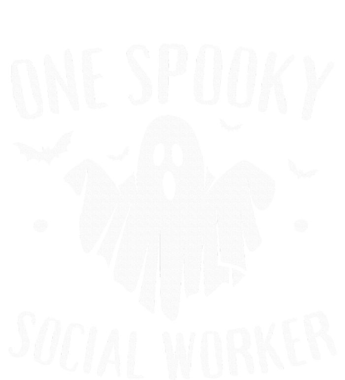 One Spooky Social Worker Ghost Halloween Tall Hoodie