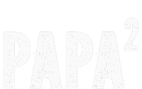 Papa 2 Papa Squared For Grandpa From Granddaughter Grandson Women's Racerback Cropped Tank