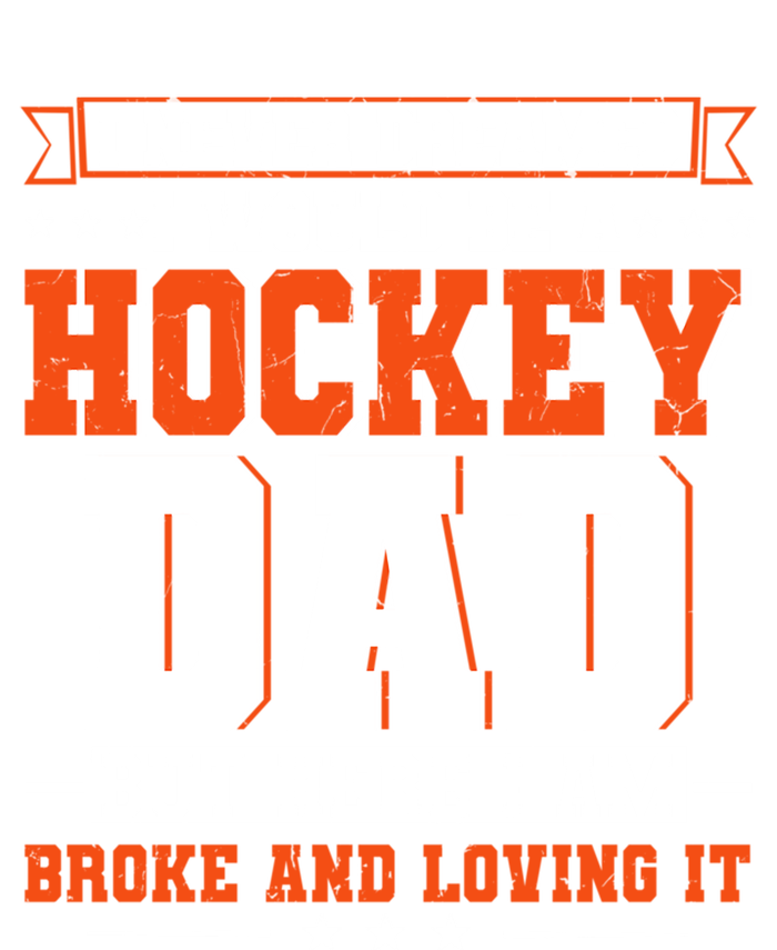 I Never Dreamed I Would Be A Hockey Dad Happy Fathers Day Gift Valucap Bio-Washed Visor