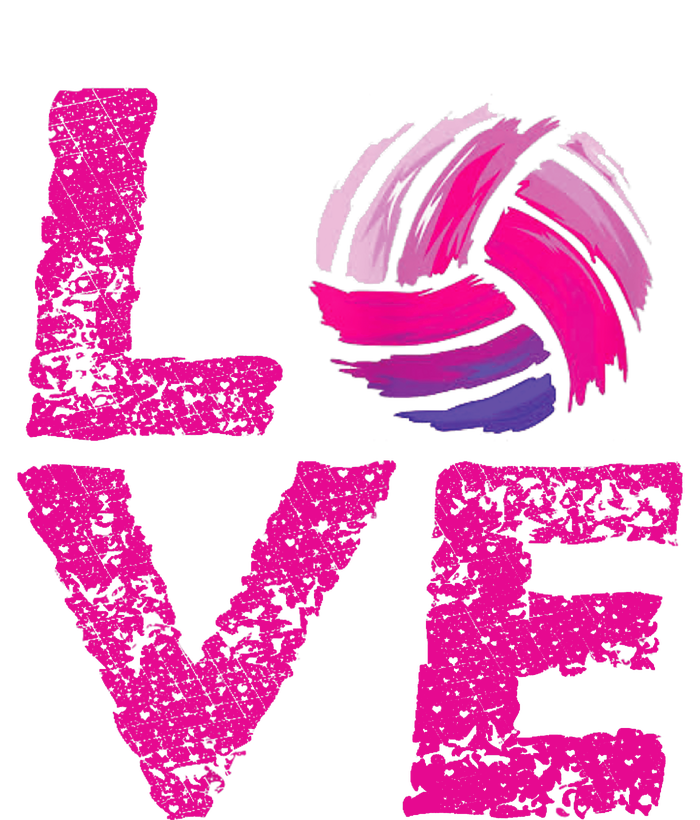 Love Volleyball Gifts For Volleyball Fans Teen Girl Wo Toddler Hoodie