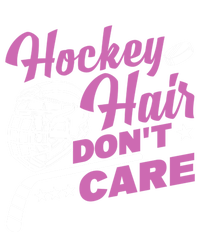 Ice Hockey Hockey Hair Dont Care Meaningful Gift Softstyle Adult Sport Polo