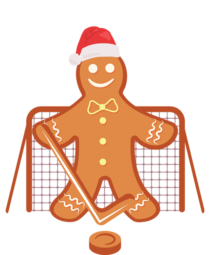 Christmas Hockey Goalie Gingerbread Goalkeeper Xmas Gift T-Shirt