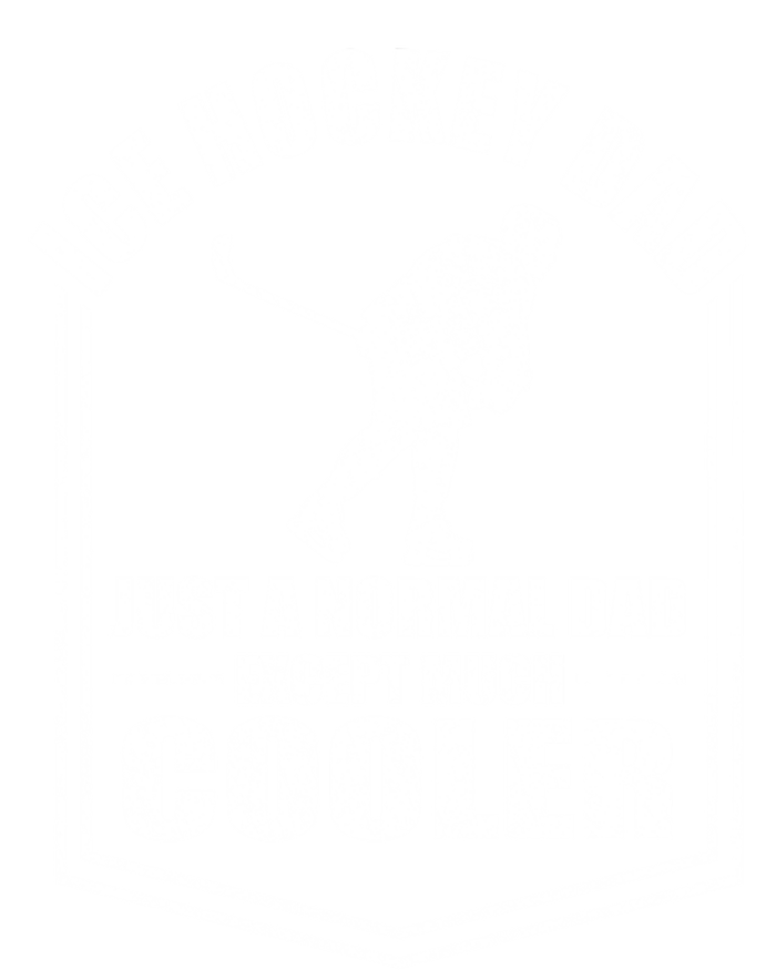 Ice Hockey Just A Normal Dad Except Cooler Fathers Day Gift Pom Pom 12in Knit Beanie