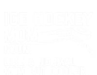 Ice Hockey Mom Like A Normal Mom But Cooler Funny Definition Cute Gift Women's Long Sleeve Flannel Pajama Set 