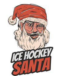 Ice Hockey Santa Claus Christmas Holiday Ice Hockey Player Gift Ladies Long Sleeve Shirt