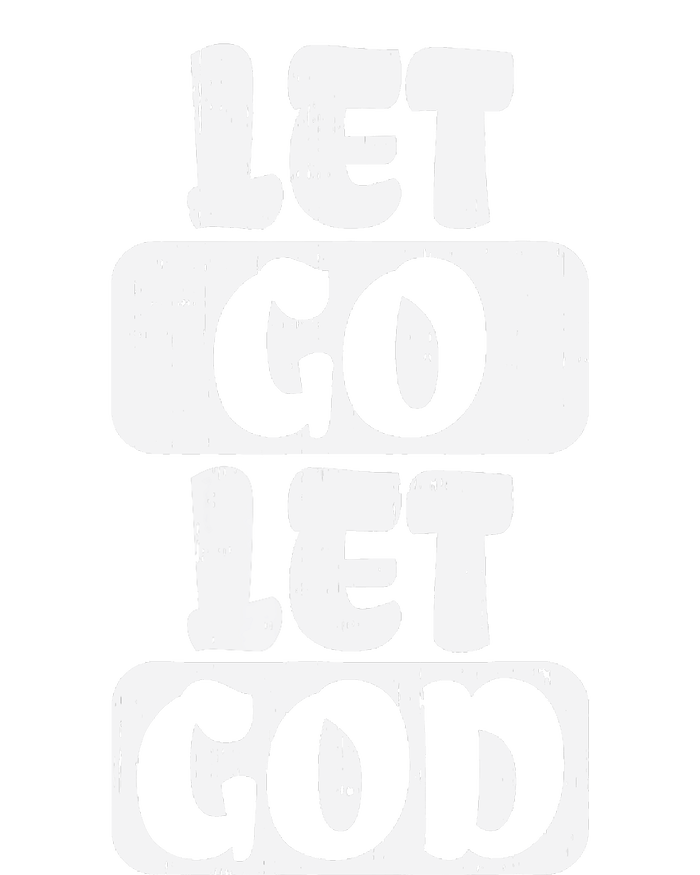 Let Go Let God Jesus Faith Quote Religious Christian Gift Tote Bag