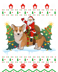 Corgi Dog Ugly Xmas Gift Santa Riding Corgi Christmas Meaningful Gift T-Shirt