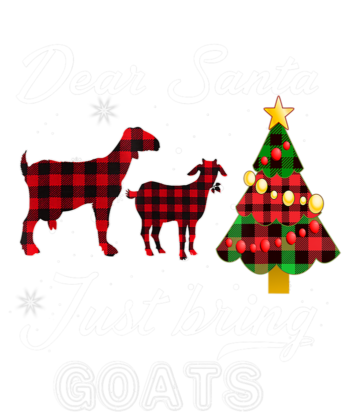 Dear Santa Just Bring Goats Christmas Gift T-Shirt