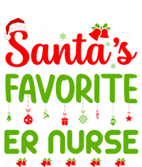 Funny Christmas Santas Favorite Er Nurse Merry Xmas Party Meaningful Gift Full Zip Hoodie