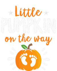 Spooky Surprise Little Pumpkin On The Way Announcement Baby Long Sleeve Bodysuit