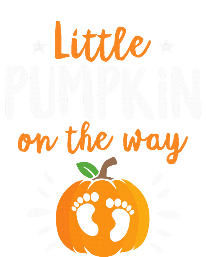 Spooky Surprise Little Pumpkin On The Way Announcement Baby Long Sleeve Bodysuit