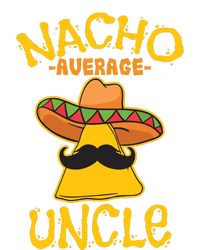 Nacho Average Uncle Cinco De Mayo Sombrero Mexican Women's Racerback Cropped Tank