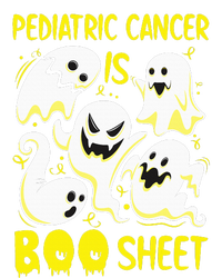 Spooky Yellow Ghost for Pediatric Cancer Awareness T-Shirt