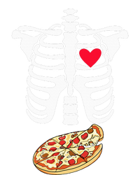 Spooky Skeleton Pizza Xray Perfect for Expecting Dads Long Sleeve Shirt