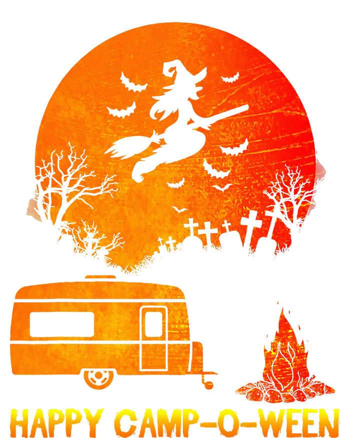 Spooky Camping Fun Happy Camp O Ween T-Shirt