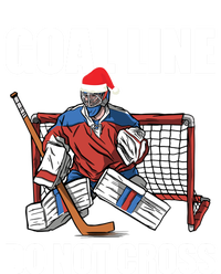 Goal Line Do Not Cross Santa Goalkeeper Christmas Goalie Gift T-Shirt