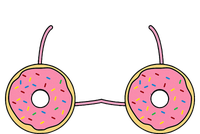 Sprinkle Donut Halloween Costume Fun and Easy Food DressUp Tie-Dye T-Shirt