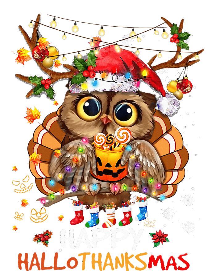 Whimsical Owl Holiday Celebration T-Shirt