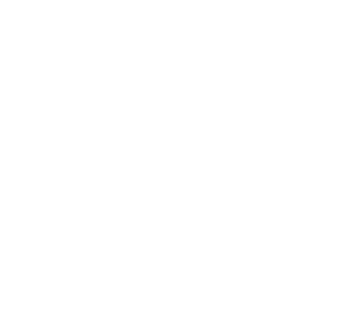 Hockey Is My Favorite Season Meaningful Gift Short Acrylic Beanie