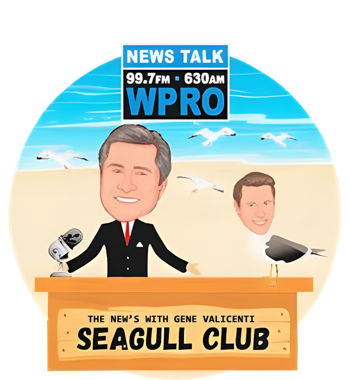 Wpro Gene The News With Gene Valicenti Seagull Club Tote Bag