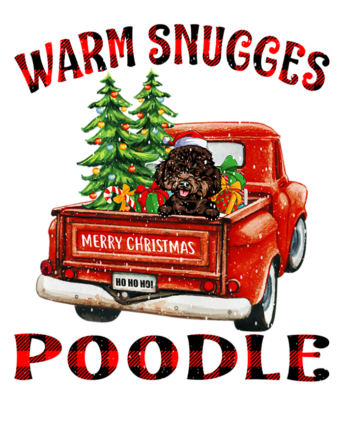 Warm Snuggles And Poodle Cuddles Christmas Gift T-Shirt