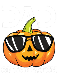 Halloween Dad Of The Patch Daddy Papa Father Pumpkin Tie-Dye T-Shirt