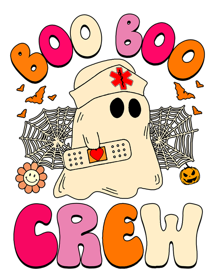 Groovy Boo Boo Crew Nurse Funny Ghost Halloween Nurse Gift Kids Hoodie