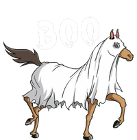 Horse Ghost Boo Equestrian Horse Lover Farmer Halloween Premium T-Shirt