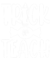 Trick Or Teach Halloween Teacher Ladies Long Sleeve Shirt