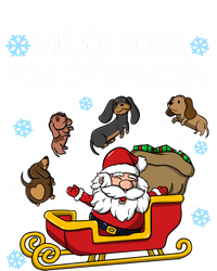 Wiener Dogs For Everybody Santa Funny Christmas Dachshund Gift Ladies Long Sleeve Shirt