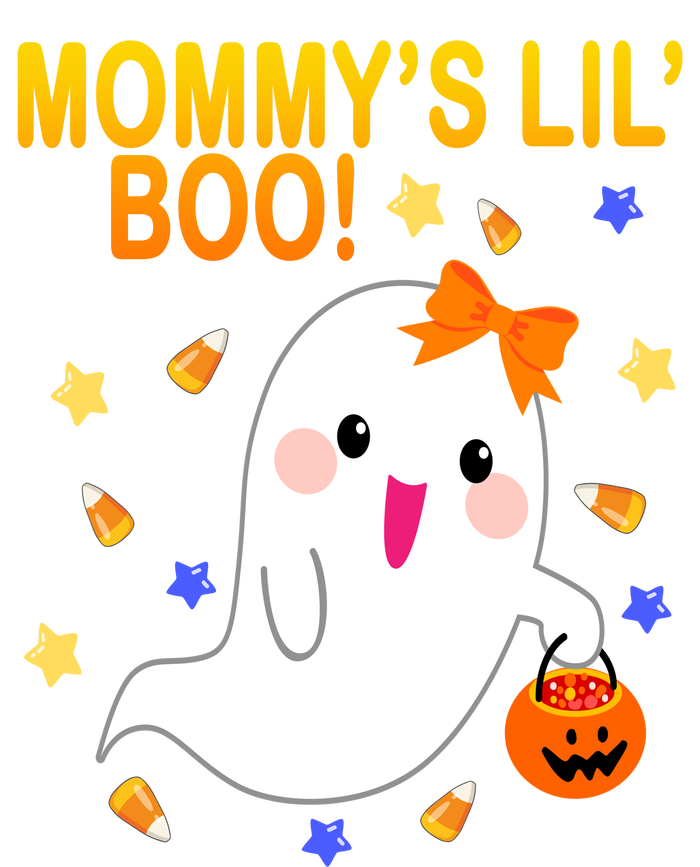 Mommys Lil Boo Cute Halloween Tie-Dye T-Shirt