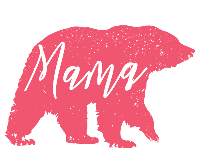 Pink Mama Bear Women's Flannel Pajama Set