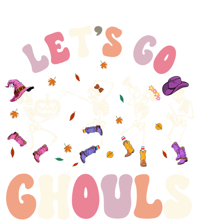 Lets Go Ghouls Spooky Season Halloween Trick Or Treat Retro Cute Gift Tall Sweatshirt