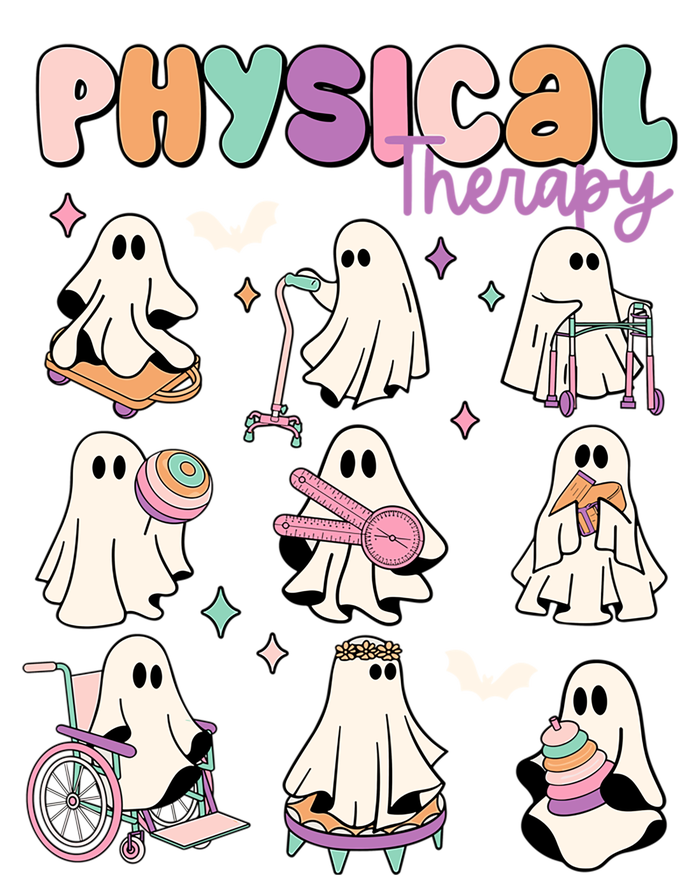 Physical Therapy Halloween Ghost Doctor Physical Ghost Nurse Gift T-Shirt