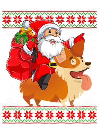 Xmas Ugly Santa Riding Cardigan Welsh Corgi Dog Christmas Cool Gift Coaster