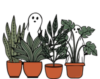 Retro Vintage Ghost Plant Lady Halloween Plants And Ghosts Funny Gift Tall T-Shirt