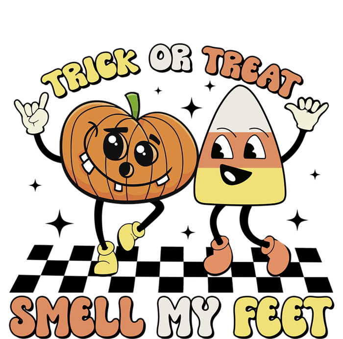 Trick Or Treat Smell My Feet Pumpkin Halloween Gift Coaster