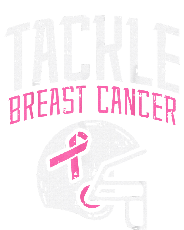 Tackle Football Pink Ribbon Breast Cancer Awareness Kids Sweatshirt